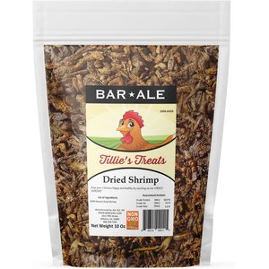 Bar ALE Tillie's Treats Dried Shrimp Chicken Treats, 10-oz bag