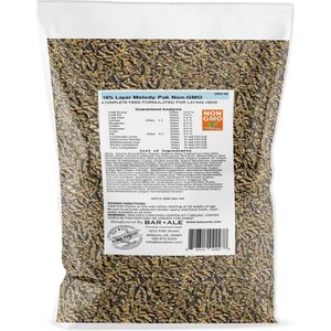 Bar ALE Non-GMO 16% Protein Layer Melody Pak Chicken Feed, 40-lb bag