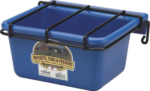Show full view: Little Giant Mini Feeder, 6-qt, Blue slide 2 of 4