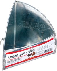 Little Giant Galvanized Hanging Corner Poultry Feeder slide 2 of 2
