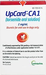 UpCard-CA1 (Torsemide Oral Solution) for Dogs, 2 mg/mL, 96-mL
