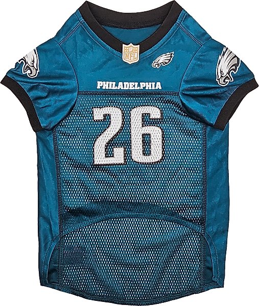 Show full view: Pets First NFL Player Dog Jersey, Large, Saquon Barkley slide 2 of 4