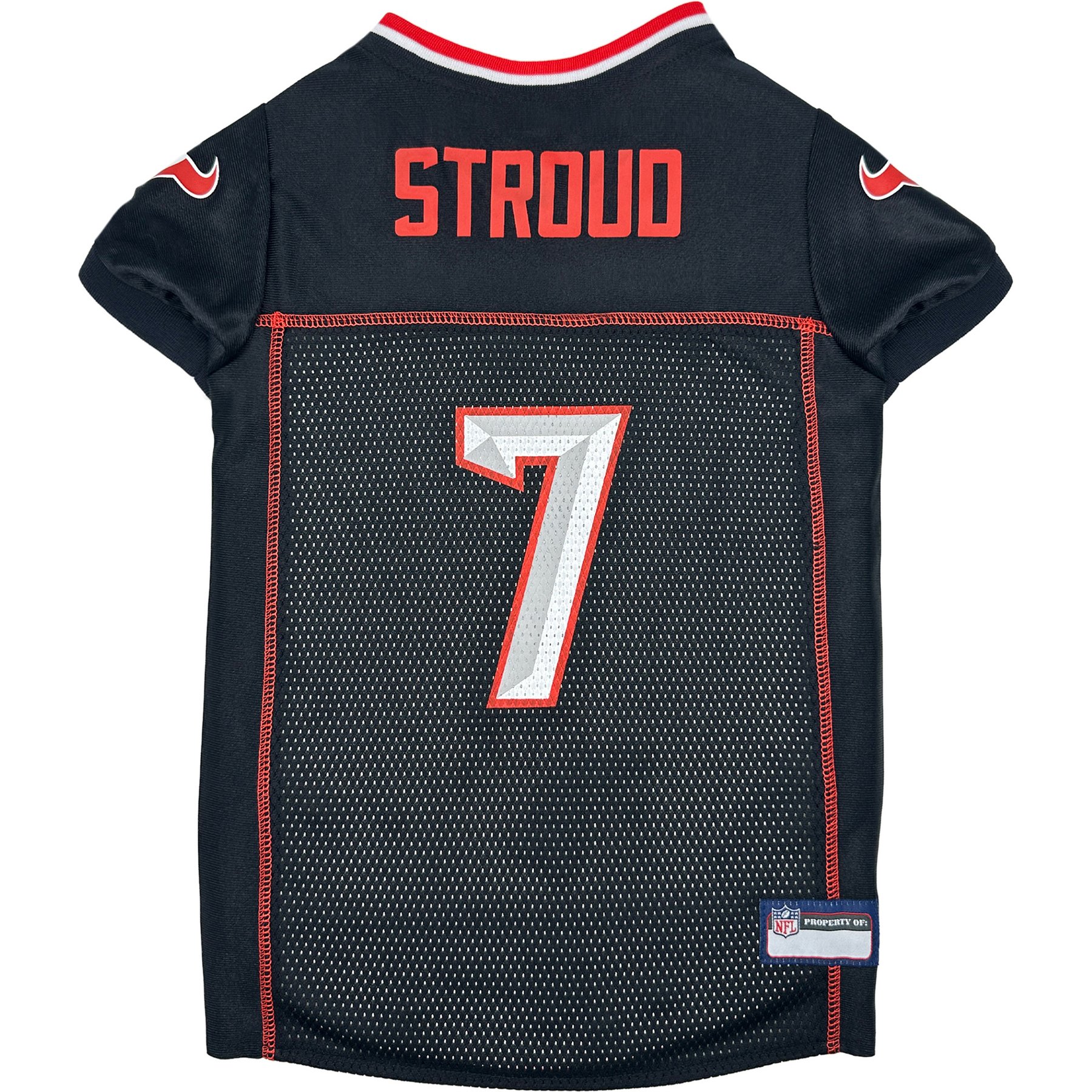 Pets First NFL Player Dog Jersey, Small, C.J. Stroud