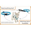 Show in main carousel: LupinePet Reflective Diamonds Dog Collar, Orange Diamond, X-Small: 8 to 12-in neck, 1/2-in wide slide 4 of 5