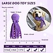 Show in main carousel: Nocciola Viral Select Octopus Squeaky Plush Dog Toy, Purple slide 5 of 9
