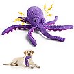 Show in main carousel: Nocciola Viral Select Octopus Squeaky Plush Dog Toy, Purple slide 1 of 9