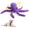 Show in main carousel: Nocciola Viral Select Octopus Squeaky Plush Dog Toy, Purple slide 1 of 9