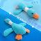 Show in main carousel: Nocciola Viral Select Goose Squeaky Plush Dog Chew Toy, Blue slide 8 of 8