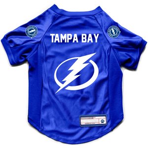 Littlearth NHL Stretch Dog & Cat Jersey, Tampa Bay Lightning, Small