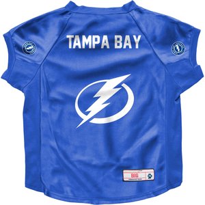 Littlearth NHL Stretch Dog & Cat Jersey, Tampa Bay Lightning, Big Dog