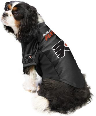 Show full view: Littlearth NHL Stretch Dog & Cat Jersey, Philadelphia Flyers, Medium slide 2 of 7