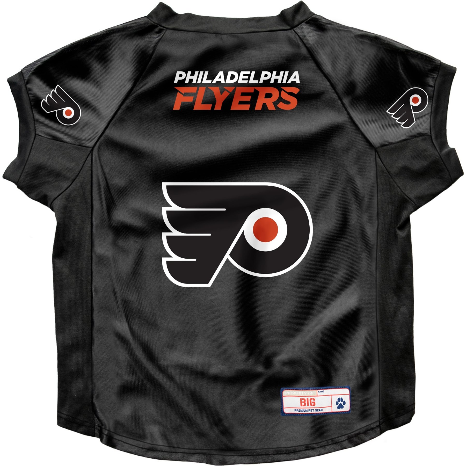 Littlearth NHL Stretch Dog & Cat Jersey, Philadelphia Flyers, Big Dog