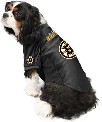 Show full view: Littlearth NHL Stretch Dog & Cat Jersey, Boston Bruins, Medium slide 2 of 7