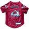 Show in main carousel: Littlearth NHL Stretch Dog & Cat Jersey, Colorado Avalanche, X-Large slide 1 of 7