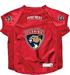 Littlearth NHL Stretch Dog & Cat Jersey, Florida Panthers, Big slide 1 of 5
