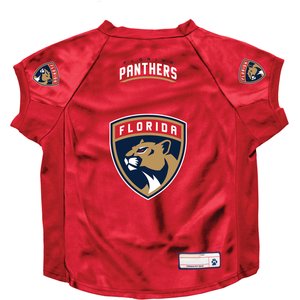 Littlearth NHL Stretch Dog & Cat Jersey, Florida Panthers, Big