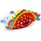 Show in main carousel: The Worthy Dog Fish Taco Squeaky Plush Dog Toy, Red slide 1 of 4