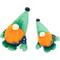 Show in main carousel: The Worthy Dog Luck O' the Irish Gnome Squeaky Plush Dog Toy, Green, Large slide 2 of 3