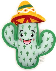 The Worthy Dog Cactus Squeaky Plush Dog Toy, Green, Large slide 1 of 3