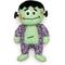 Show in main carousel: The Worthy Dog Frank Squeaky Plush Dog Toy, Green, Small slide 1 of 3