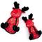 Show in main carousel: The Worthy Dog Christmas Rudy Squeaky Plush Dog Toy, Red, Small slide 3 of 3