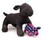 Show in main carousel: The Worthy Dog Wilbur Pig Squeaky Plush Dog Toy, Navy, Large slide 2 of 3