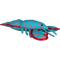 Show in main carousel: The Worthy Dog Lobsters Squeaky Plush Dog Toy, Teal, Small slide 1 of 3