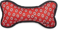 The License House Ohio State Block O Bone Dog Toy, Red, Small