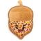 Show in main carousel: The Worthy Dog Acorn Dog Squeaky Plush Dog Toy, Beige slide 1 of 3