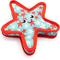 Show in main carousel: The Worthy Dog Starfish Squeaky Plush Dog Toy, Turquoise slide 2 of 3