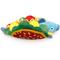 Show in main carousel: The Worthy Dog Fish Taco Squeaky Plush Dog Toy, Red slide 4 of 4