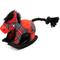 Show in main carousel: The Worthy Dog Christmas Rocking Horse Squeaky Plush Dog Toy, Red slide 4 of 4