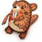 Show in main carousel: The Worthy Dog Beaver Squeaky Plush Dog Toy, Orange, Small slide 4 of 4