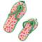 Show in main carousel: The Worthy Dog Flip Flop Squeaky Plush Dog Toy, Pink, Large slide 2 of 3