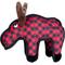 Show in main carousel: The Worthy Dog Christmas Moose Squeaky Plush Dog Toy, Red, Large slide 3 of 6