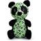 Show in main carousel: The Worthy Dog Panda Squeaky Plush Dog Toy, Green, Large slide 1 of 3