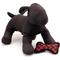 Show in main carousel: The Worthy Dog Bias Buffalo Plaid Bone Squeaky Plush Dog Toy, Red, Small slide 2 of 3