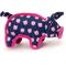Show in main carousel: The Worthy Dog Wilbur Pig Squeaky Plush Dog Toy, Navy, Large slide 3 of 3