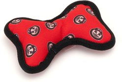 The License House Ohio State Brutus Bone Squeaky Plush Dog Toy, Red, Large slide 2 of 3