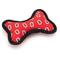 Show in main carousel: The License House Ohio State Block O Bone Squeaky Plush Dog Toy, Red, Large slide 4 of 4