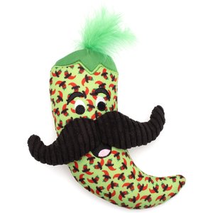 The Worthy Cat Chili Pepper Plush Cat Toy with Catnip, Lime