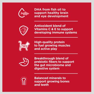Show full view: Hill's Science Diet Kitten Healthy Cuisine Tender Chicken & Rice Medley Wet Cat Food, 2.8-oz can, case of 4 slide 4 of 12