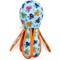 Show in main carousel: The Worthy Dog Otis Octopus Squeaky Plush Dog Toy, Blue, Small slide 4 of 5