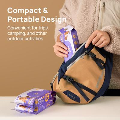 Show full view: HICC PET Portable Deodorizing Glove Dog Grooming Wipes, Rose Scented, 6 count, 3 pack slide 6 of 8