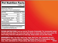 Pup-Peroni Original Beef Flavor Dog Treats, 76-oz bundle slide 2 of 8