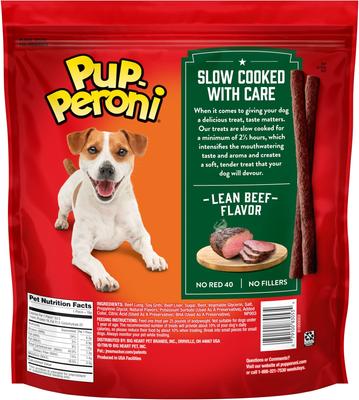 Show full view: Pup-Peroni Lean Beef Flavor Dog Treats, 38-oz bag slide 4 of 11