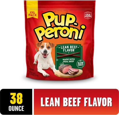 Show full view: Pup-Peroni Lean Beef Flavor Dog Treats, 38-oz bag slide 3 of 11