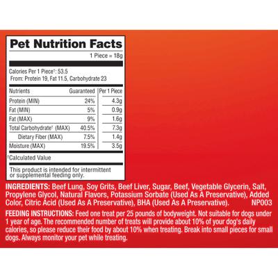 Show full view: Pup-Peroni Lean Beef Flavor Dog Treats, 38-oz bag slide 9 of 11