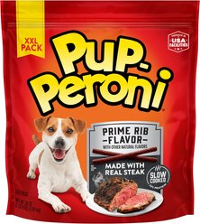 Pup-Peroni Prime Rib Flavor Dog Treats, 38-oz bag