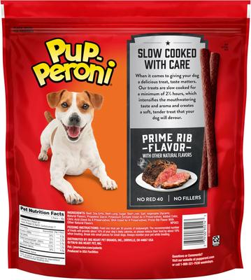 Show full view: Pup-Peroni Prime Rib Flavor Dog Treats, 76-oz bundle slide 4 of 11